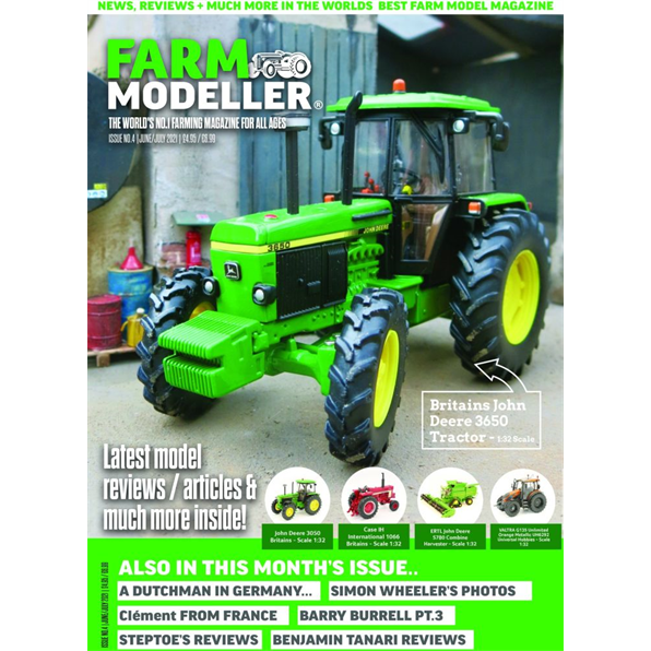 Farm Modeller Magazine-Issue #4 Jun/Jul21 (Cover price £4.95/€6.99)