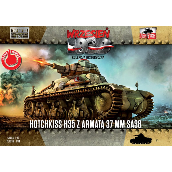 Hotchkiss H35 w/37mm SA38 Gun