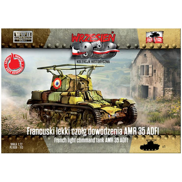 French Light Command Tank AMR 35 ADF1