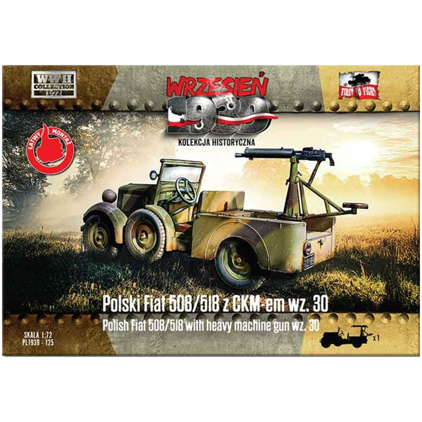 Fiat 508/518 w/Heavy Machine Gun wz.30 Polish