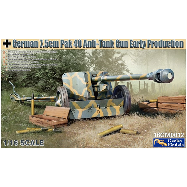 German 7.5cm PAL 40 Anti Tank Gun