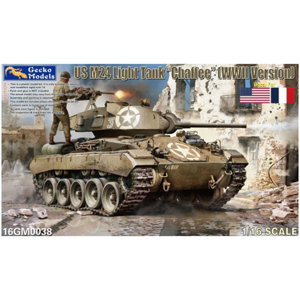 US M24 Light Tank 'Chaffee' WWII Version