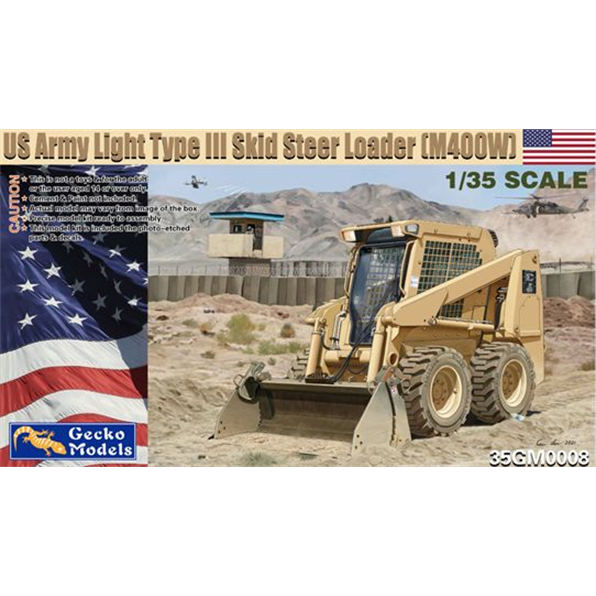 US Army Light Type III Skid Steer Loader (M400W)