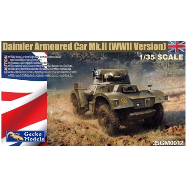 Daimler Armourd Car Mk. II WWII