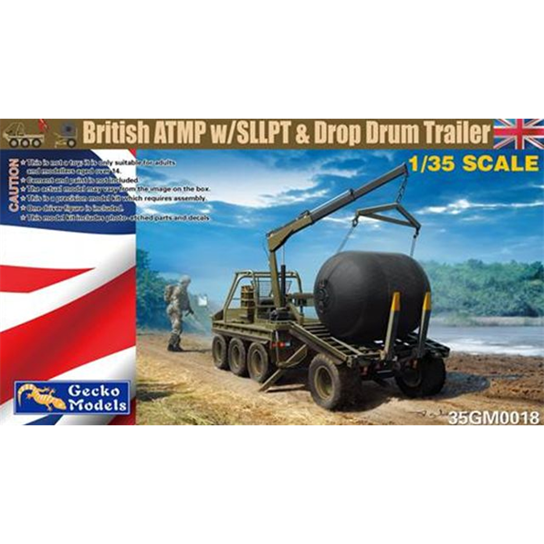 British Army ATMP with SLLPT + Drop Drum Trailer