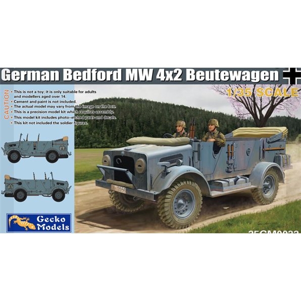German Bedford MW 4x2 Beutewagen Vehicle