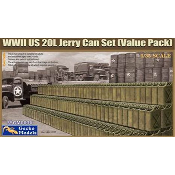 Jerry Can Set US WWII (Gas and Water) (x 96)