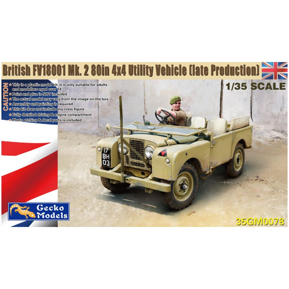 British FV18001 MkII 80in 4x4 Utility Vehicle (Late Production)