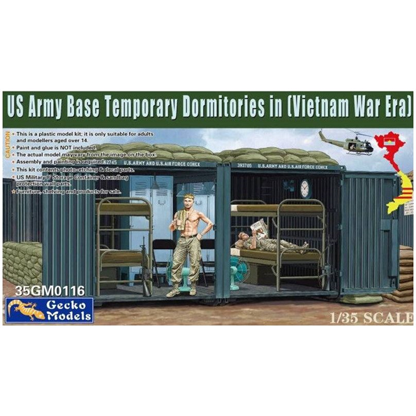 US Army Base Temporary Dorms (Vietnam War Era)