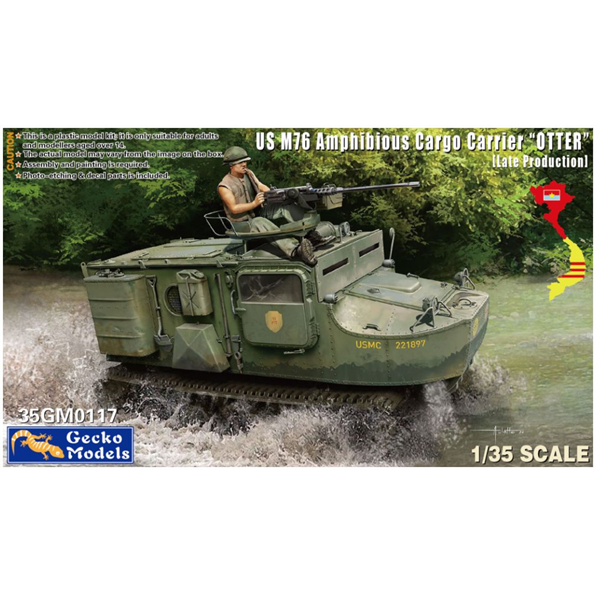 US M76 Amphibiouse Cargo Carrier 'Otter' (Late Production)