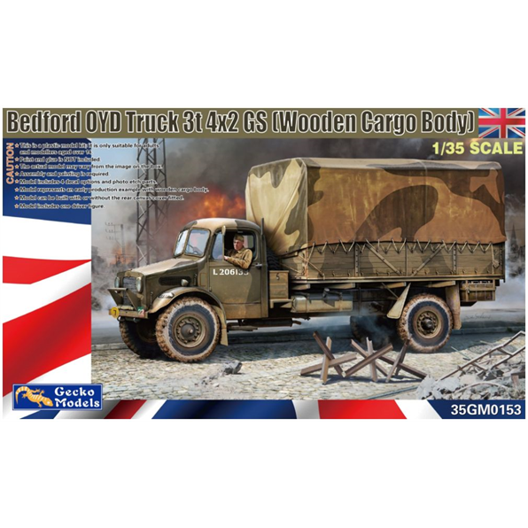 Bedford OYD Truck 3T 4x2 GS (Wooden Cargo Body)