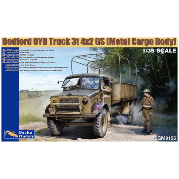 Bedford OYD Track 3t 4x2 GS (Metal Cargo Body)