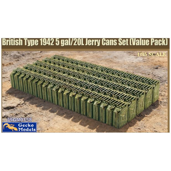 Jerry Cans Set 5 gal/20L British Type 1942 (x100)