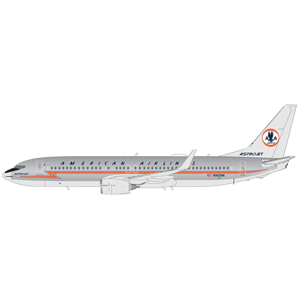 Boeing B737-800W American Airlines 'Astrojet' Livery Polished N905NN