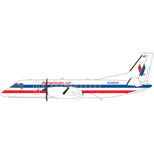 Saab 340B American Eagle N389AE