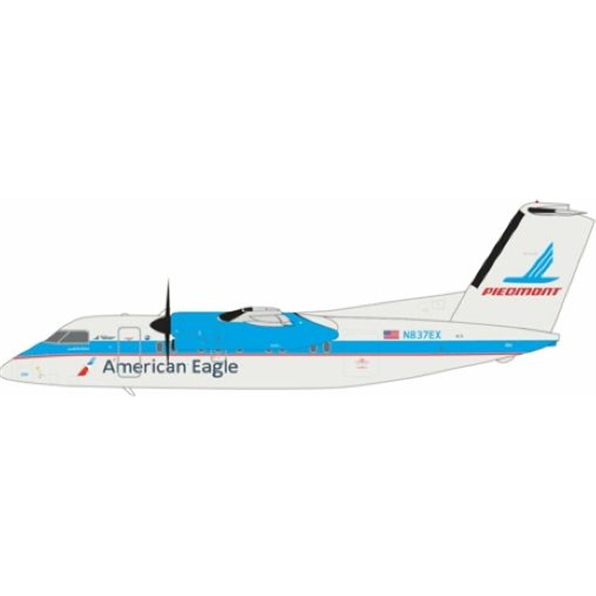 Dash 8 Q100 American Eagle/Piedmont Airlines N837EX (Piedmont Retro)