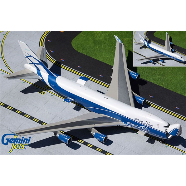 Boeing B747-400ERF Air Bridge Cargo VP-BIM Interactive Series