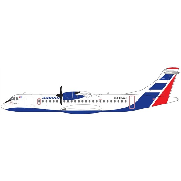 ATR 72-200 Cubana CU-T1548