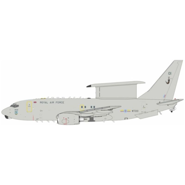 E-7 Wedgetail Royal Air Force AEW1 (B737 AEW1) WT001 (Upgraded Stand)