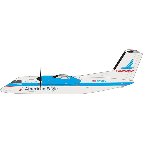 DASH 8 Q100 American Eagle/Piedmont Airlines N837EX (Piedmont Retro)