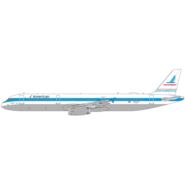 Airbus A321 American Airlines N581US 'Piedmont' Heritage Livery