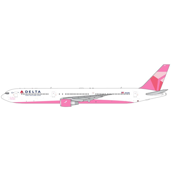 Boeing B767-400ER N845MH Delta Airlines 'Evelyn H Lauder' Breast Cancer