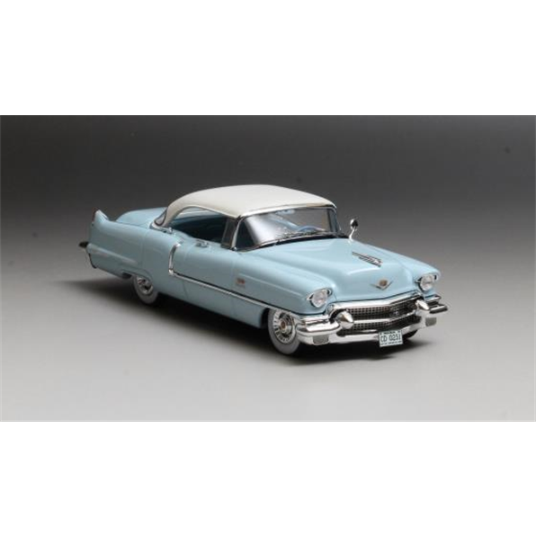 Cadillac Sedan de Ville Blue/White 1956