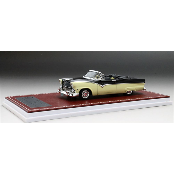 Ford Fairlane Sunliner Yellow/Black 1955