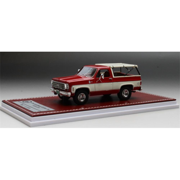Chevrolet Blazer K5 Open Top Red/White 1973-1978