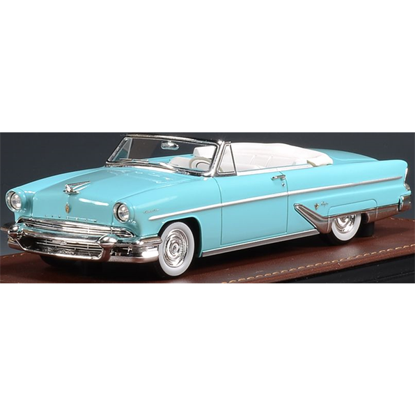 Lincoln Capri Convertible Turquoise Taos Open Top 1955