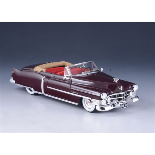 Cadillac Series 62 1951 Convertible Bolero Maroon Open Top