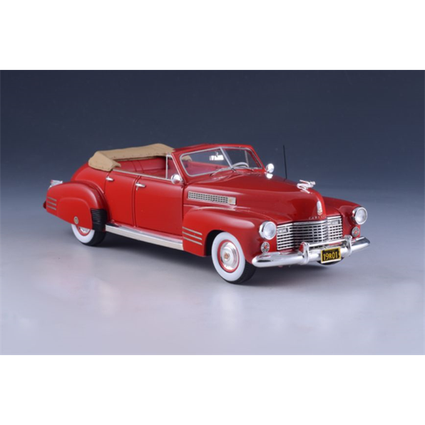 Cadillac Series 62 Sedan 1941 Convertible Red Open Top