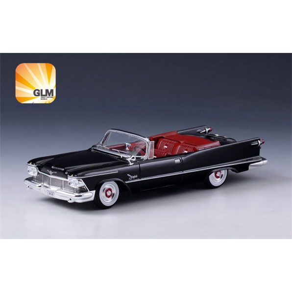 Chrysler Imperial Crown Convertible Open Roof Black 1958