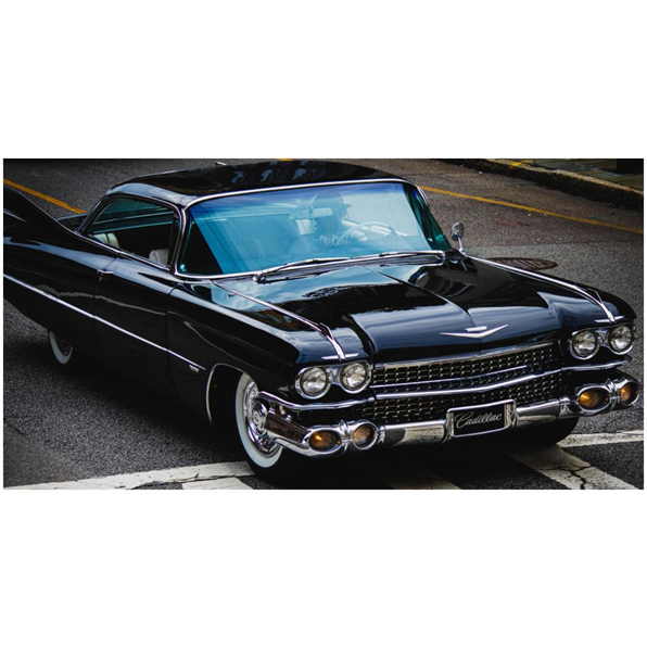Cadillac Coupe de Ville Black 1959