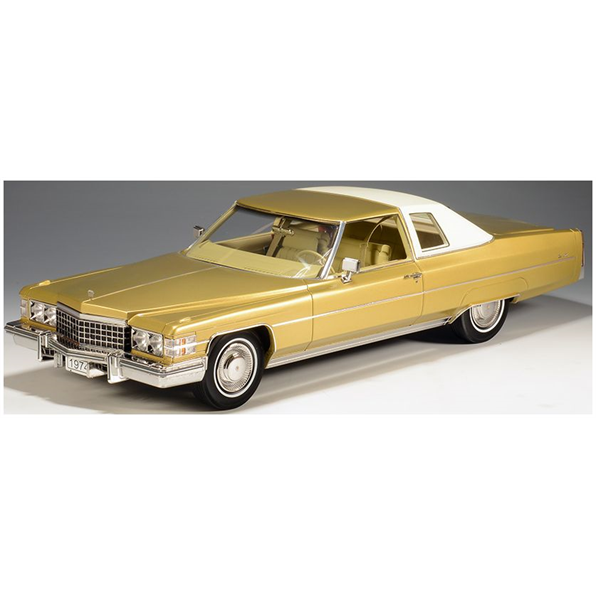 Cadillac Coupe deVille Promenade Gold Metallic 1974