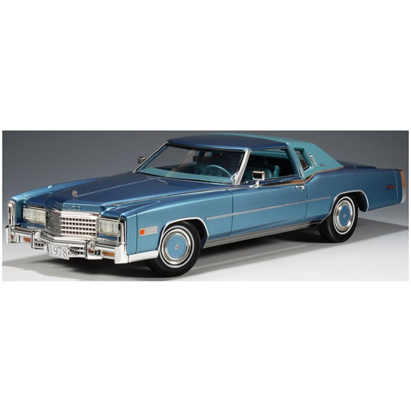 Cadillac Eldorado Biarritz Blue Med Metallic 1978