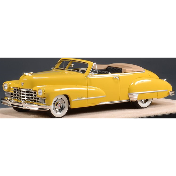 Cadillac Series 62 Convertible Yellow Open Top