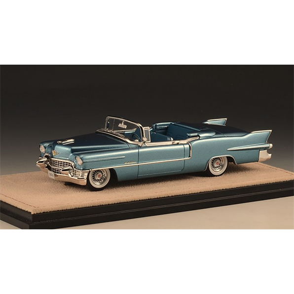 Cadillac Eldorado Biarritz Open Top Bahama Blue Metallic 1955