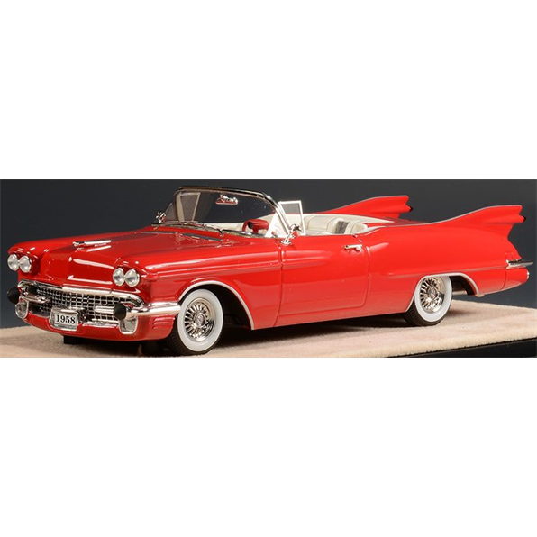 Cadillac Eldorado Biarritz Red 'Raindrop' Concept Open Roof 1958