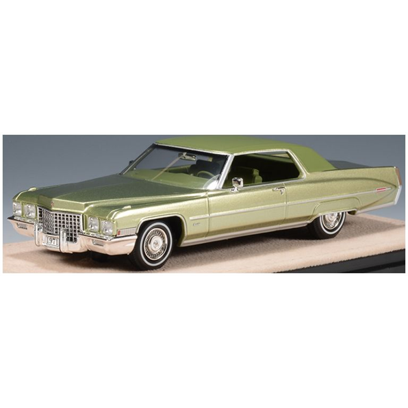Cadillac Coupe DeVille Cypress Green Metallic 1971