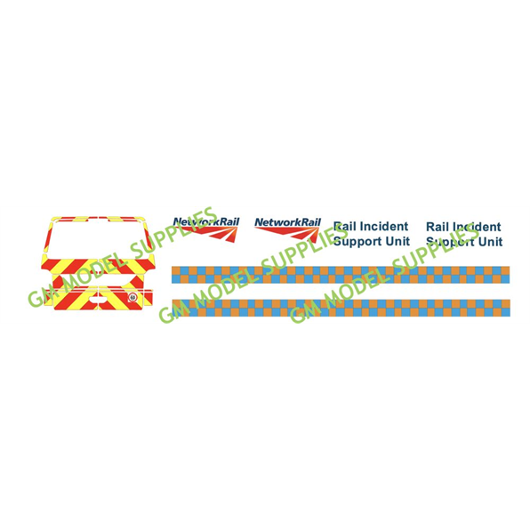 VW T5 Decal Conversion Kit 'Network Rail Livery'