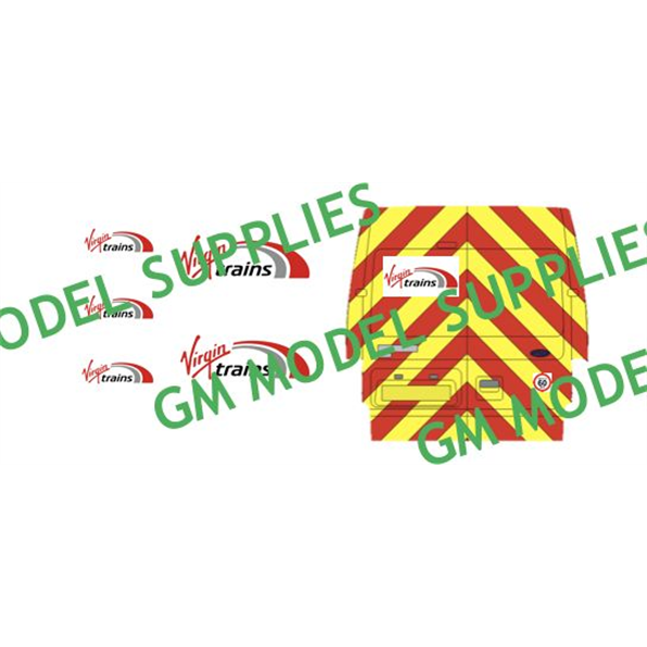 Ford Transit SWB Decal Conversion Kit 'Virgin Trains Livery'