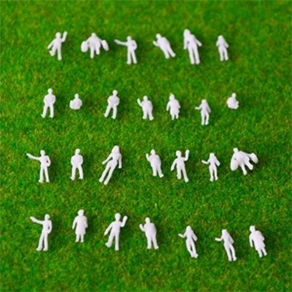 Architecture Plain White Figures - 50pcs