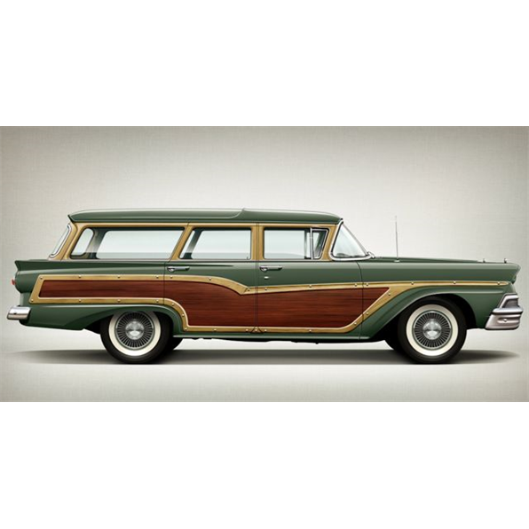 Ford Country Squire SW '58 Seaspray green