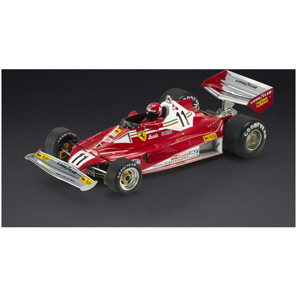 Ferrari 312 t2 #11 Niki Lauda Second place Monaco GP 1977 (Driver Figure)