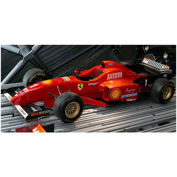 Ferrari F310 #1 Michael Schumacher Winner Spanish GP 1996 w/Driver