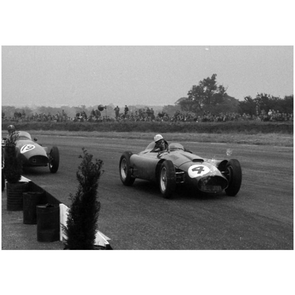 Ferrari D50 (1956) #4 Alfonso de Portago Peter Collins 2nd British GP 1956