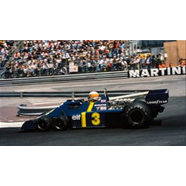 Tyrrell P34 #3 Jody Scheckter 2nd Monaco GP 1976