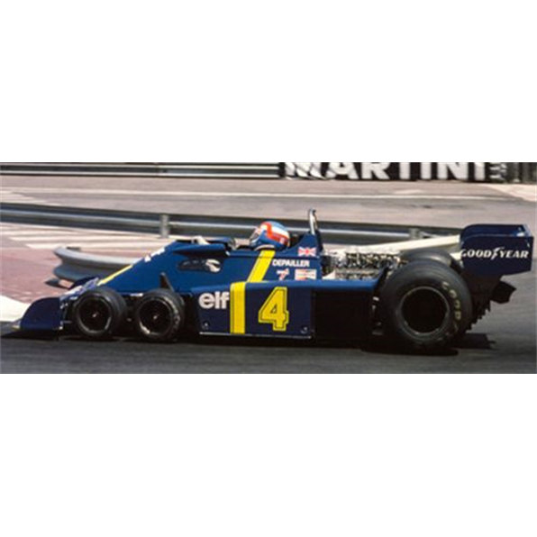 Tyrrell P34 #4 Patrick Depailler 3rd Monaco GP 1976