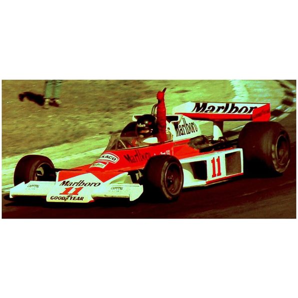 McLaren M23 #23 James Hunt Pole/Fastest Lap/Winner Watkins Glen 1976 w/Driver
